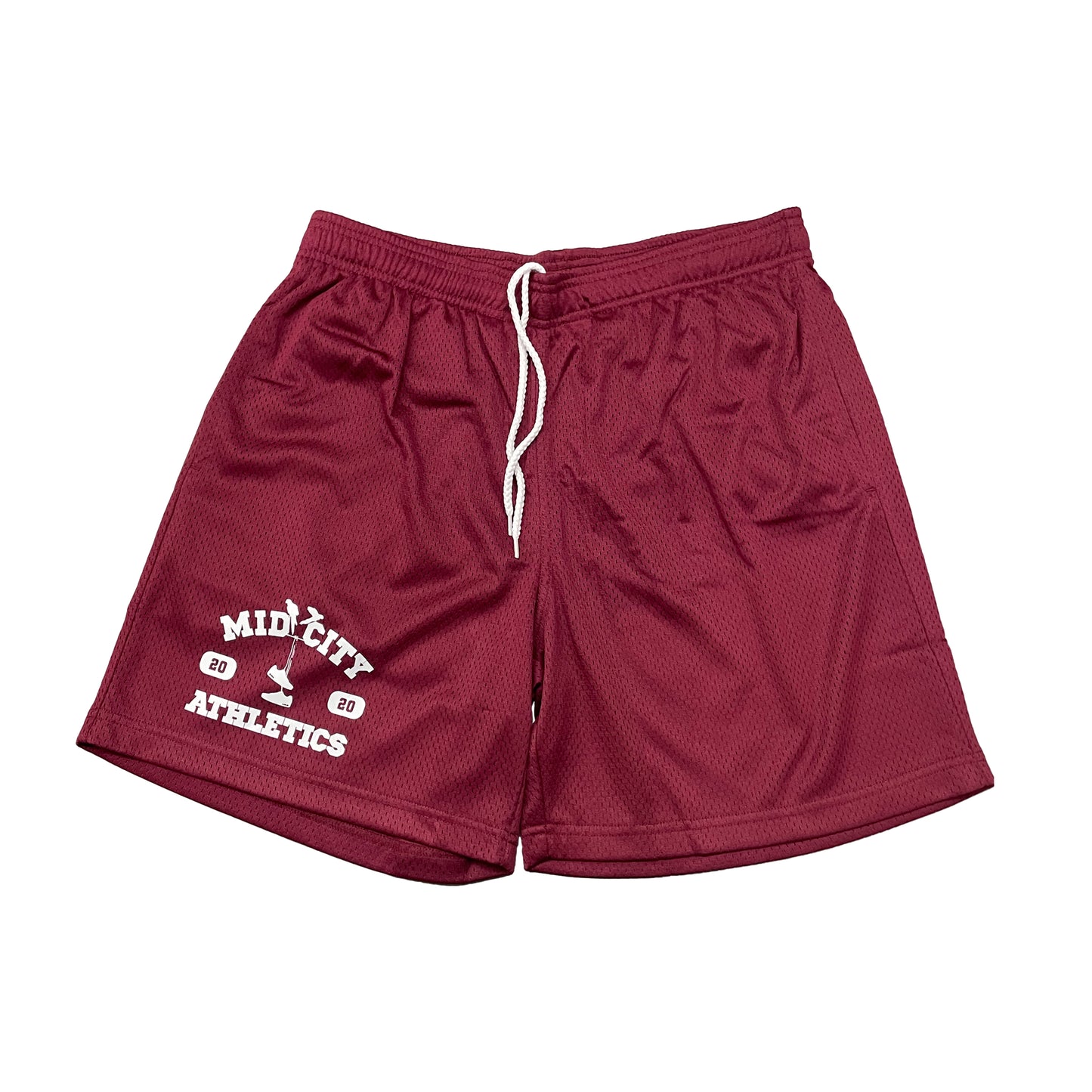 Mid City Athletics Burgundy Shorts